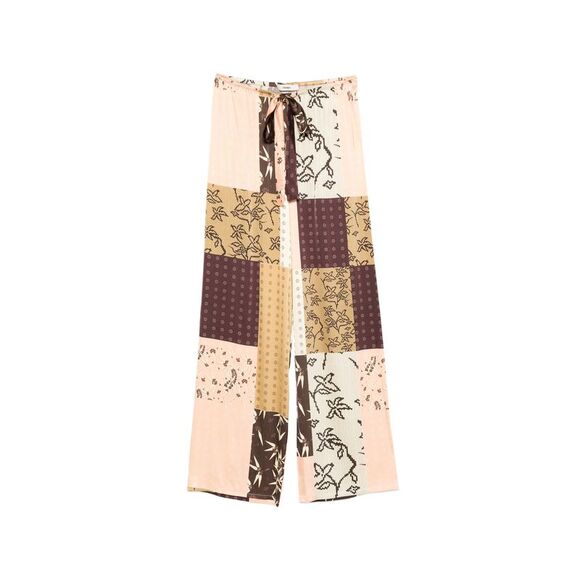 Siedres Brown Trousers - Straight Trousers Women